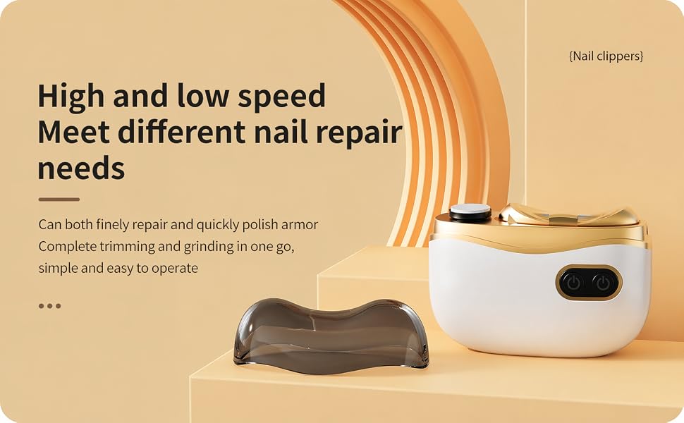 electric automatic nail clipper &amp; trimmer