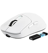 ATTACK SHARK X3PRO 4K/8K Lightweight Wireless Gaming Mouse with Tri-Mode(Wired/2.4GHz/BT),PAW3395...