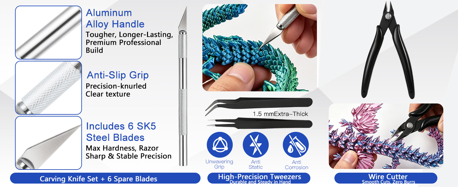 3D Printer Tools Kit, 28pcs 3D Printer Accessories