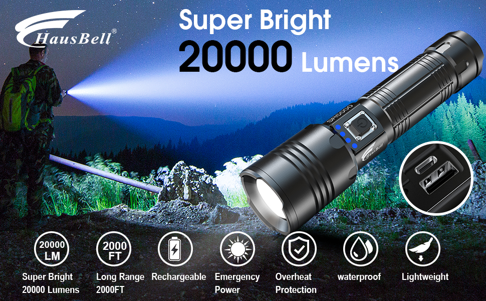 super bright flashlight