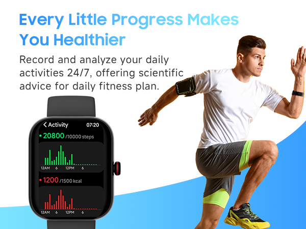 step tracker watch for women men