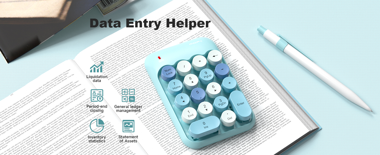 keyboard with number pad
