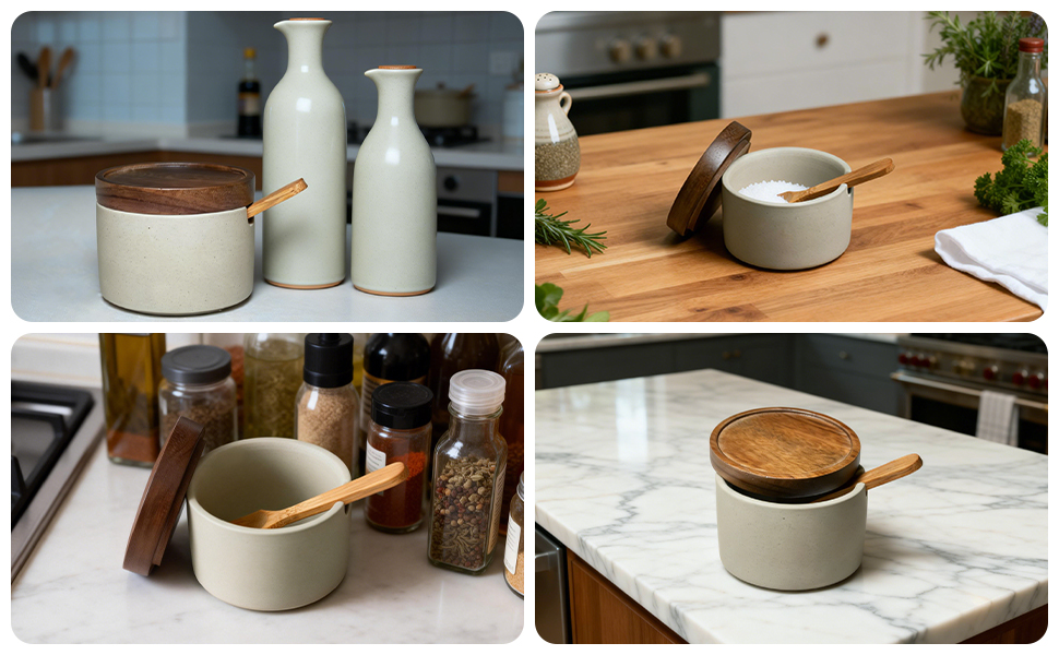 Ceramic Salt Cellar
