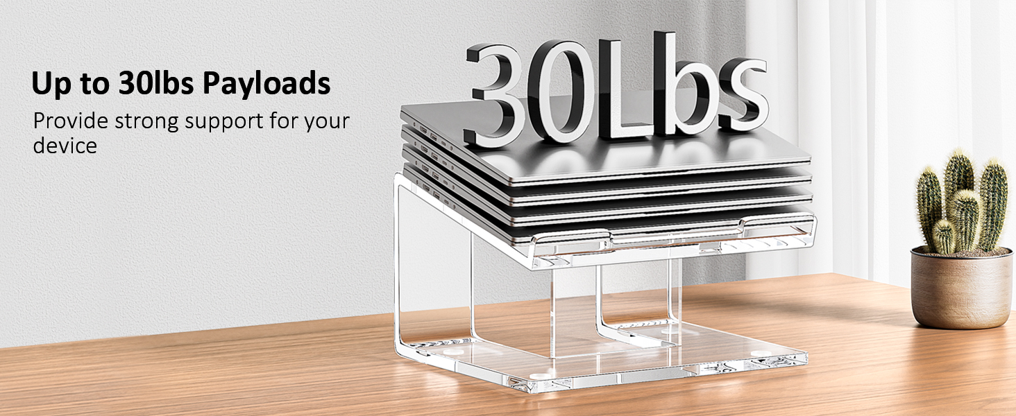 FUCDTEFC Acrylic Laptop Stand for Desk