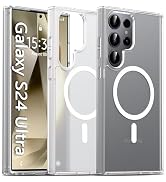 Oterkin Magnetic for Samsung Galaxy S24 Ultra Case Matte, S24 Ultra Phone Case Compatible with Ma...