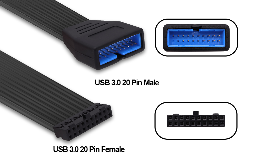 USB 3.0 Header Extension Cable