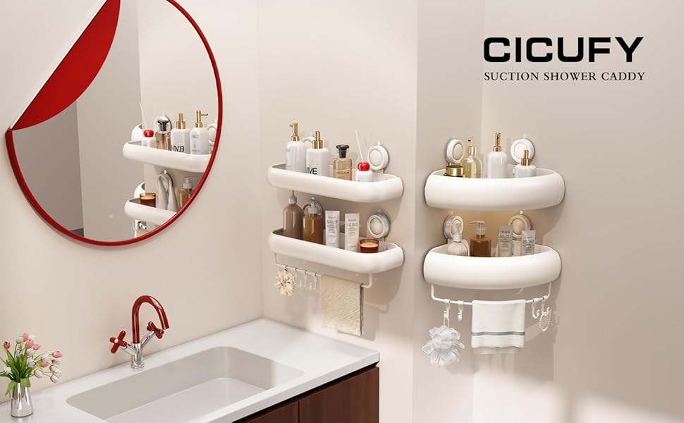 shower caddy suction cup