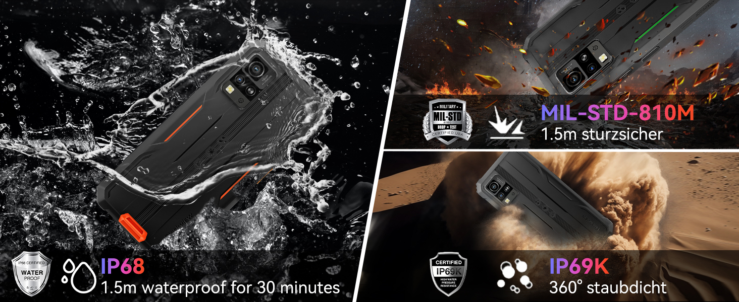 waterproof rugged smartphone