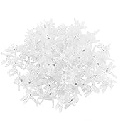 100Pcs Plant Orchid Clips Portable Daisy Garden Flower Plant Support Clips Lightweight Connect Pl...