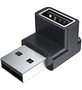 MOGOOD 90 Degree USB 3.2 Adapter Up and Down Angle Type A Male to Female Connector USB L Shape Ex...