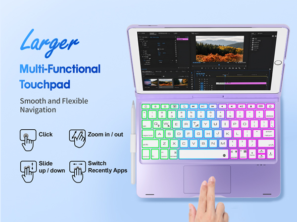 iPad 9th generation case with keyboard iPad keyboard 9th generation iPad 10.2 case with keyboard