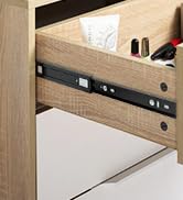 YENUO 1 Pair Full Extension Drawer Slides Side Mount 10 12 14 16 18 20 22 24 Inch Ball Bearing Me...