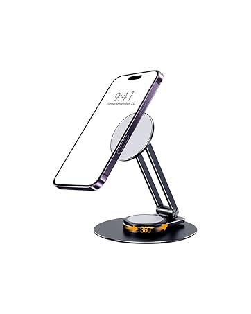 magnetic phone stand for desk