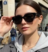 Square Fit Over Glasses Sunglasses