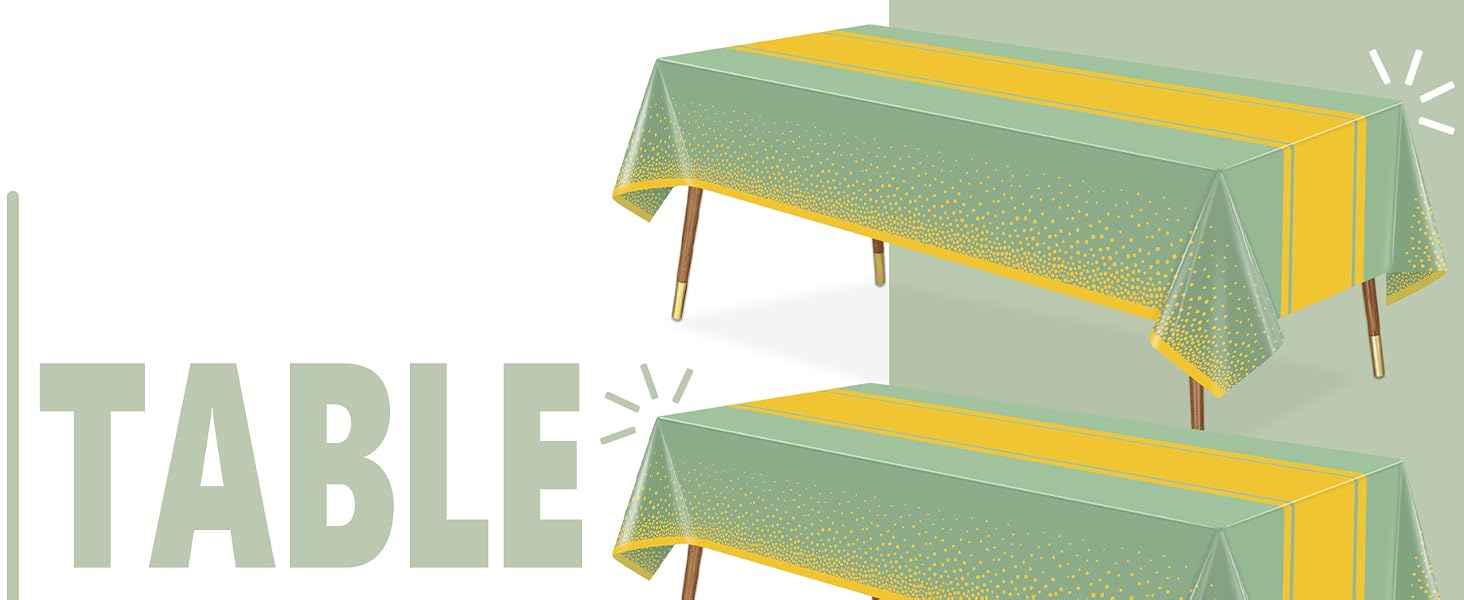 Disposable Plastic Table Cloths