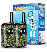 Toys for 3-8 Year Old Boys: comedyfun Mini Robots Walkies Talkies 2 Pack Birthday Gifts for 3 4 5...