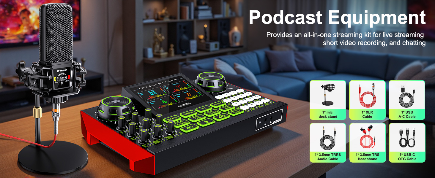 podcast equipment bundle
