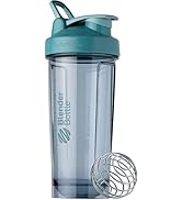 BlenderBottle Shaker Bottle Pro Series Perfect for Protein Shakes and Pre Workout, 28-Ounce, Ceru...