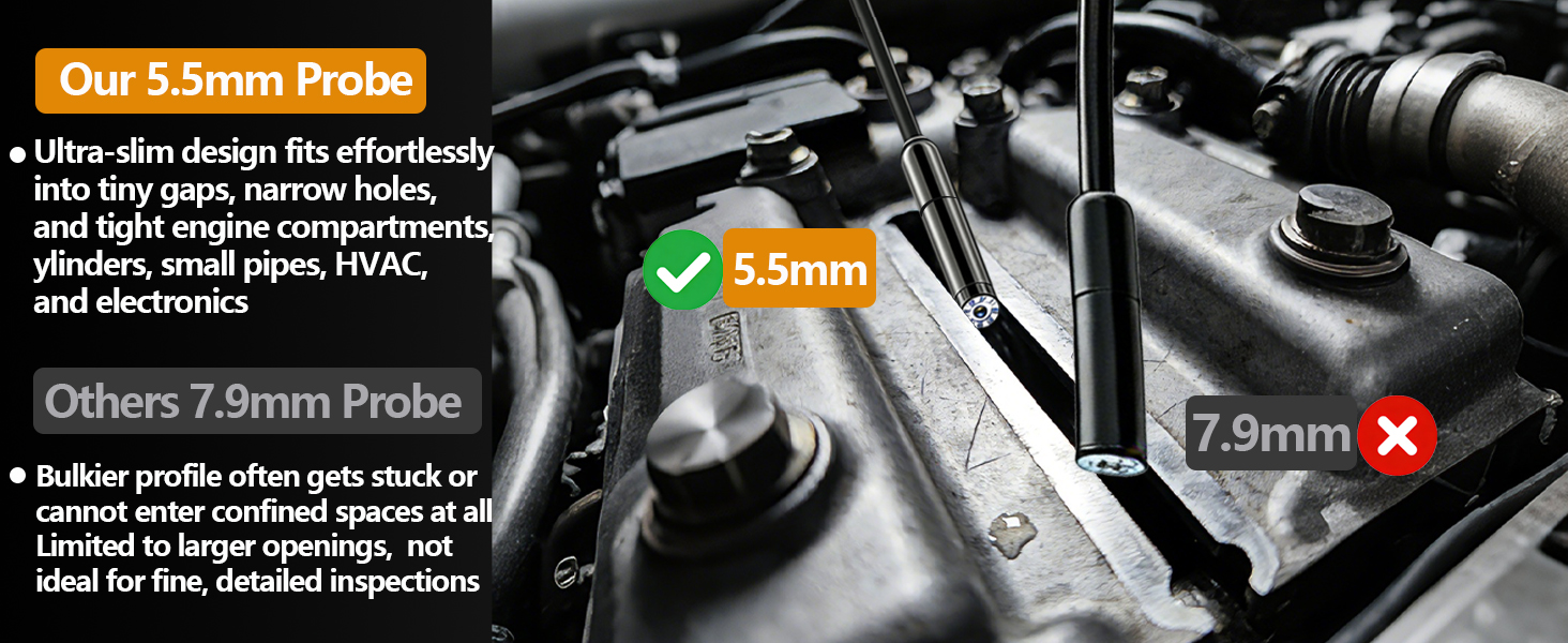 5.5mm Endoscope Camera