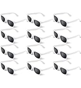 ANPUNAT 12 Pack Party Sunglasses in Bulk for Birthday Party Beach Pool Party Travel Picnic Party ...