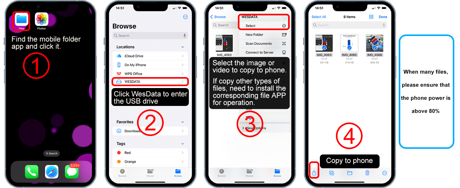 USB C flash drive 32GB-red-14