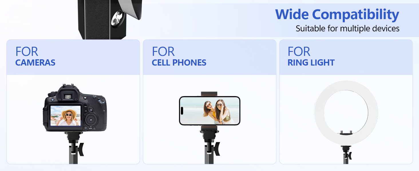 tripod stand Wide range of applications for camera phone light