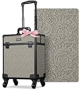 BYOOTIQUE Rolling Makeup Cases Organizer Nail Tech Storage Cart Hairdressing Brush Bags False Eye...