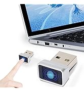 GOWENIC Smal USB Fingerprint Reader, USB Fingerprint Logger, Portable 0.5S 360° Detection Compute...