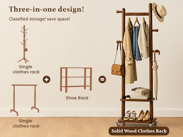 Coat Rack Clothes