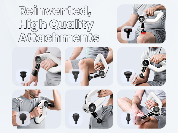massage gun with heat
