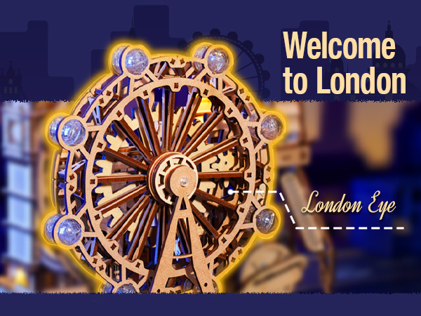 ROKR 3D WOODEN PUZZLE