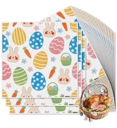 IOMDRWU 100Pcs Wax Paper Sheets 7x7 Inch, 45gsm Heavy Duty, Oil-Proof Non-Stick Deli Paper, Food ...