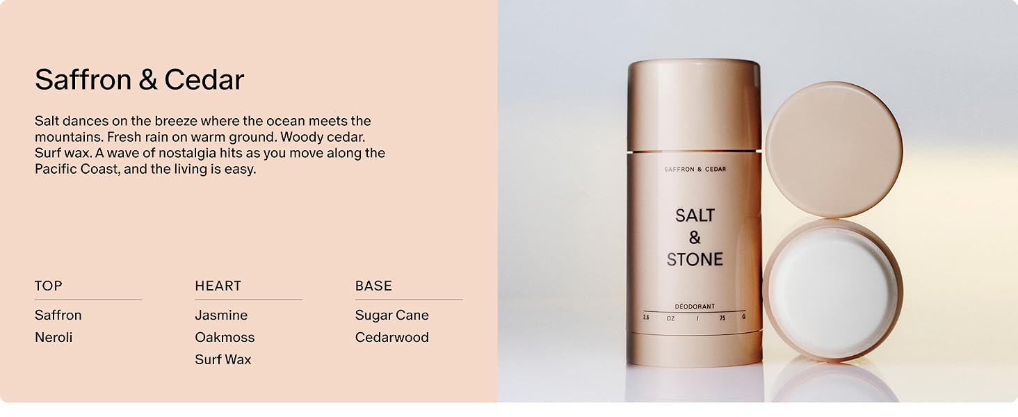 Salt &amp;amp;amp; Stone natural deodorant