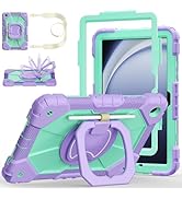 Case for Samsung Galaxy Tab A9 Plus 11 Inch 2023(SM-X210/X216/X218), Auorld Rugged Case for Samsu...