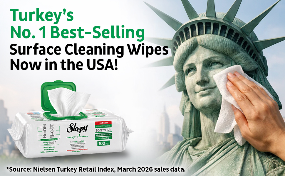 sleepy easy clean multi surface cleaning wipes, all purpose cleaning towel