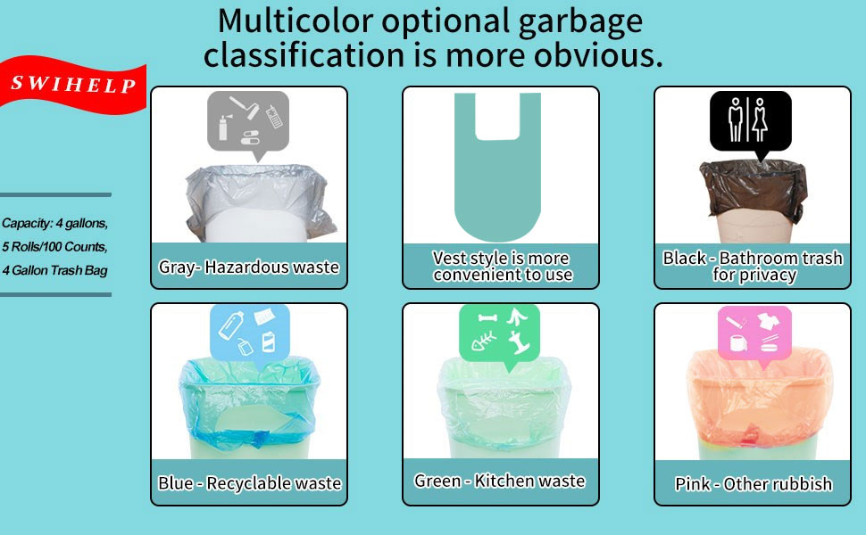 Bathroom Trash can Liners