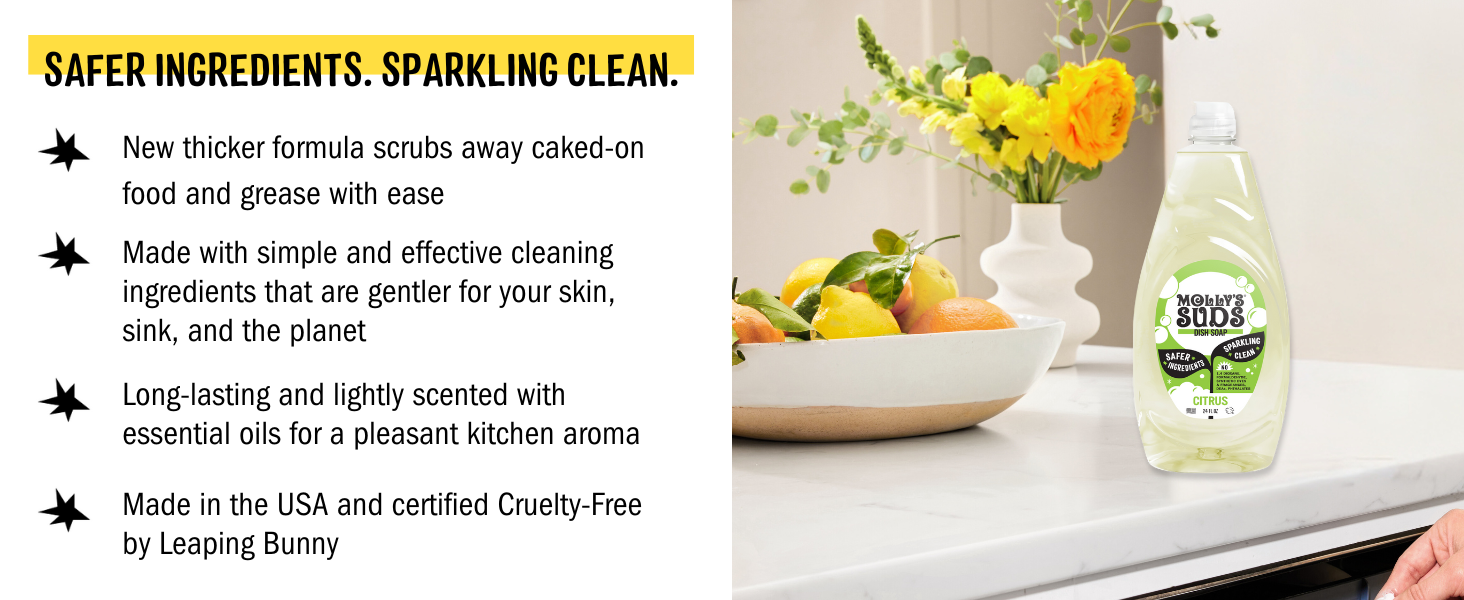 Safe Ingredients. Powerful Clean.
