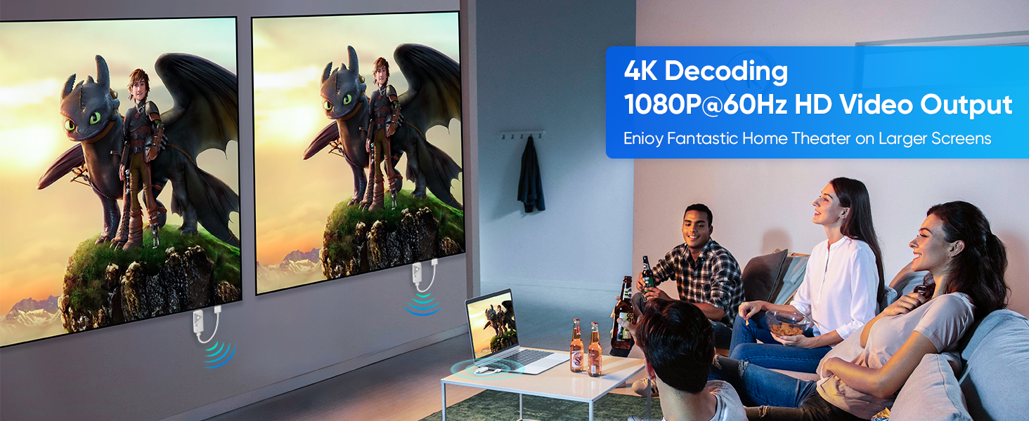 wireless hdmi 4k