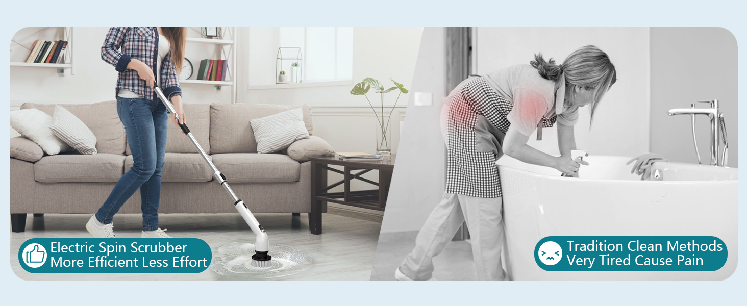 Electric Spin Scrubber