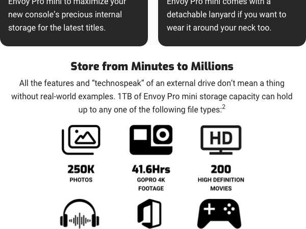 Store from Minutes to Millions