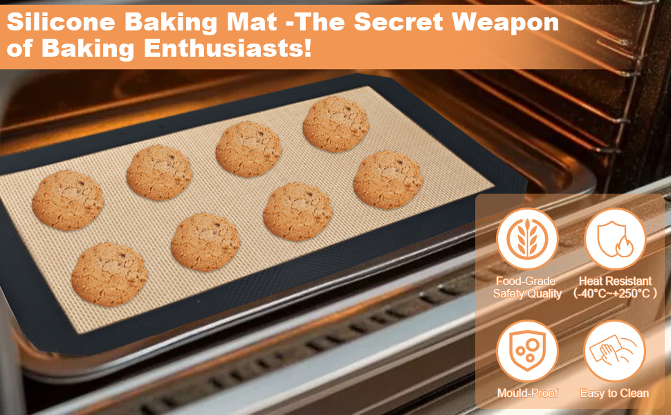 Silicone Baking Mat -The secret Weapon of Baking Enthusiasts!