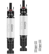 KNMIPJD Solar Fuse Holder 10Amp 1000V Solar Panel Fuse 5PCS 10A mc4 Fuse IP67 Fuse Holder Suitabl...