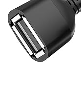 Itramax USB Y Cable Splitter 2 in 1 Out 1FT,USBA Split to 2 USB Port,Double Layer USB 2.0 Connect...