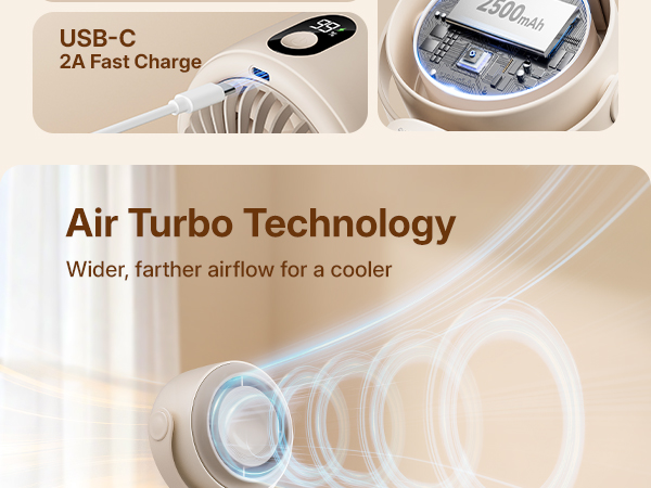 stroller fan rechargeable