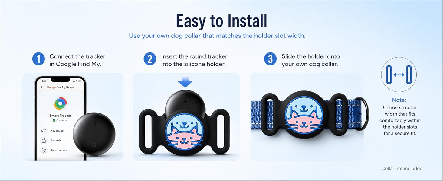GPS Collar for Dogs,Pet Tracker