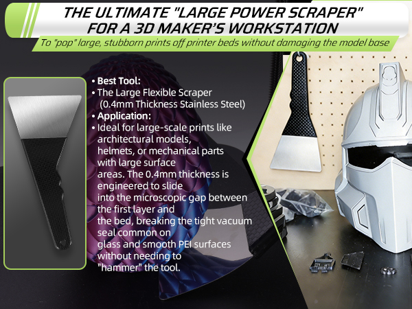 3d printer tools, 3d printer, 3d printer accessories, 3D printed, 3d printer scraper,
