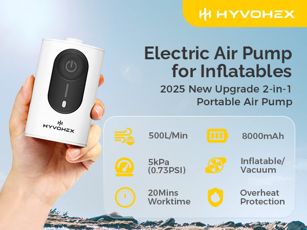 Portable Air Pump for Inflatables