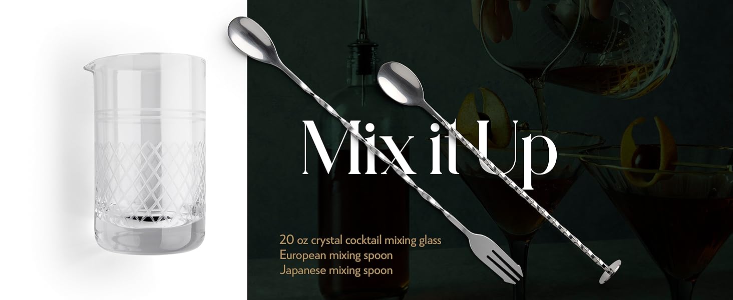 Barillio Full Cocktail Bar Set - Mix it Up