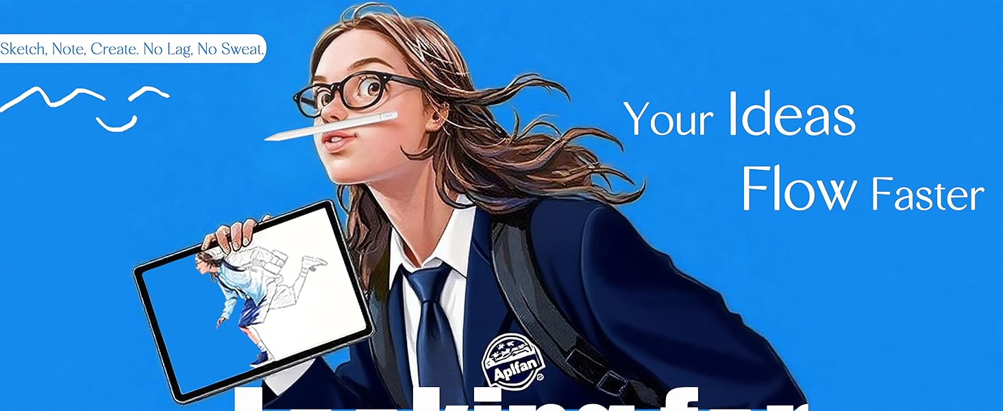 Aplfan stylus pen your ideas flow faster