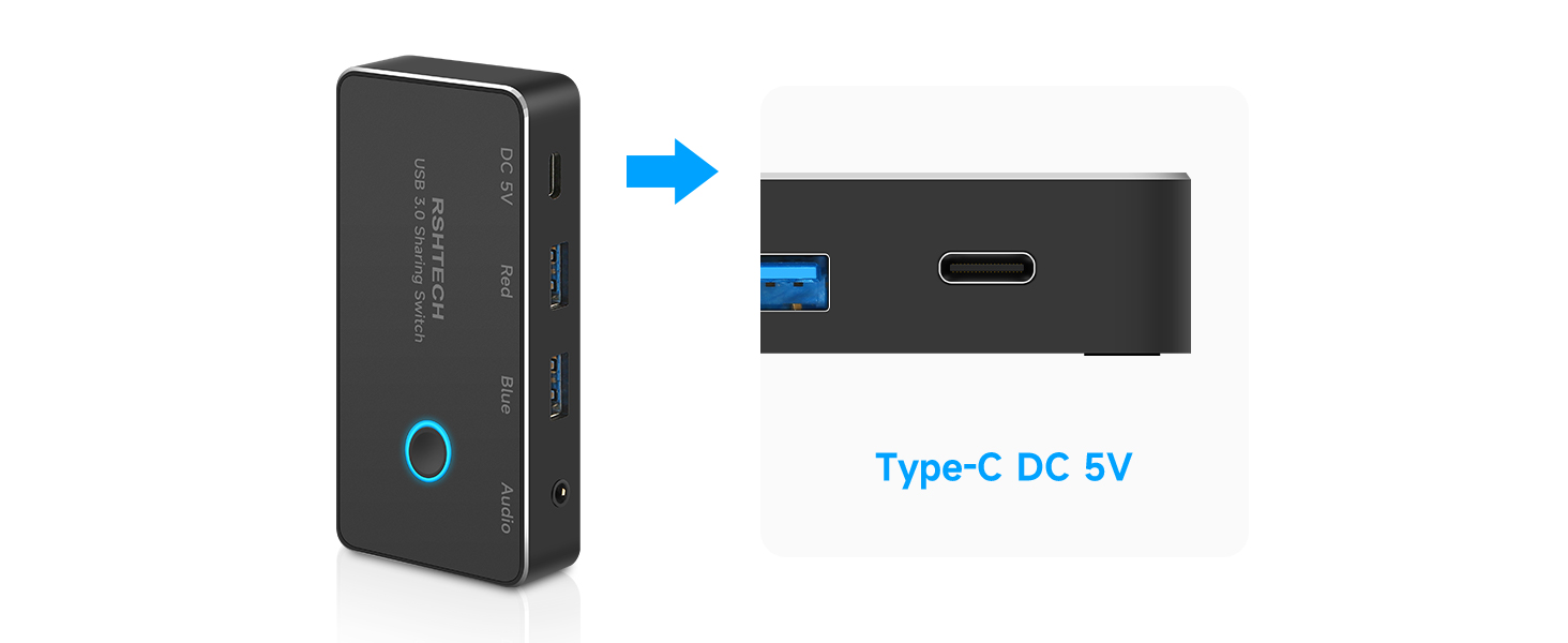 keyboard mouse switch 5V DC